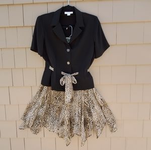 Dressbarn 2-Piece Jacket Skirt Set